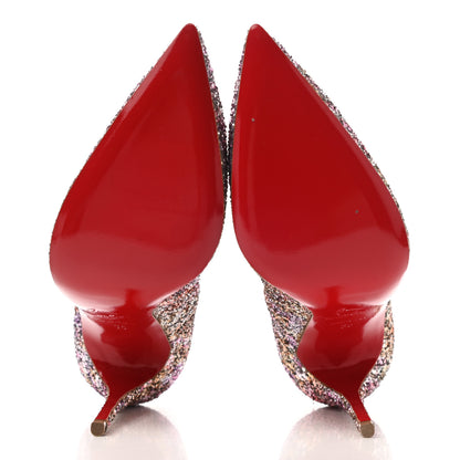 Christian Louboutin Glitter So Kate 120 Pumps 35 Rosette Gold 5 of 8