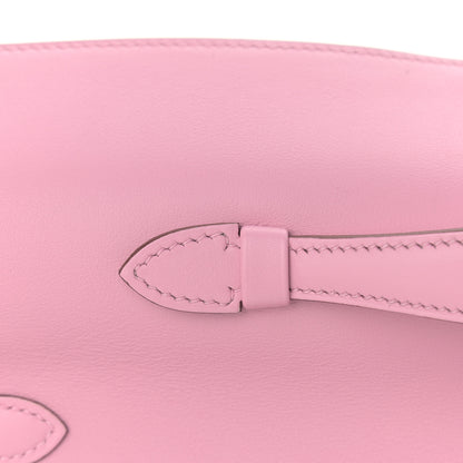 Hermes Swift Kelly Cut Clutch Pochette Mauve Sylvestre 10 of 26