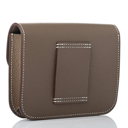 Hermes Epsom Constance Slim Wallet Etoupe 3 of 5
