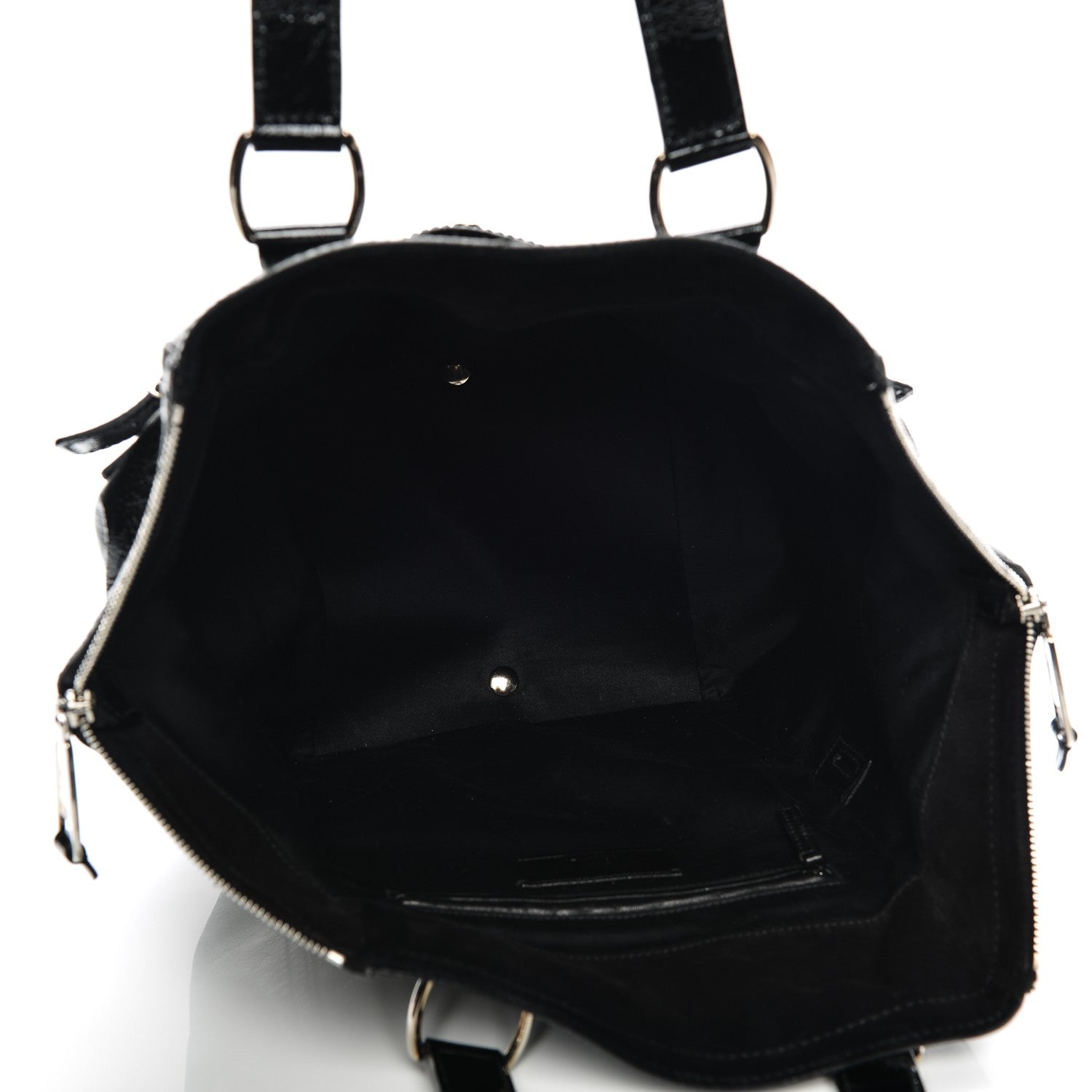 Saint Laurent Patent Small Downtown Black 5 of 8