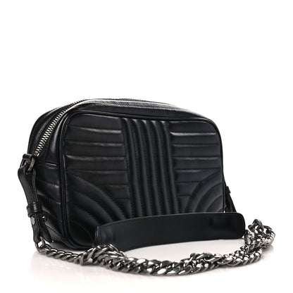 Prada Soft Calfskin Diagramme Camera Bag Black 3 of 9