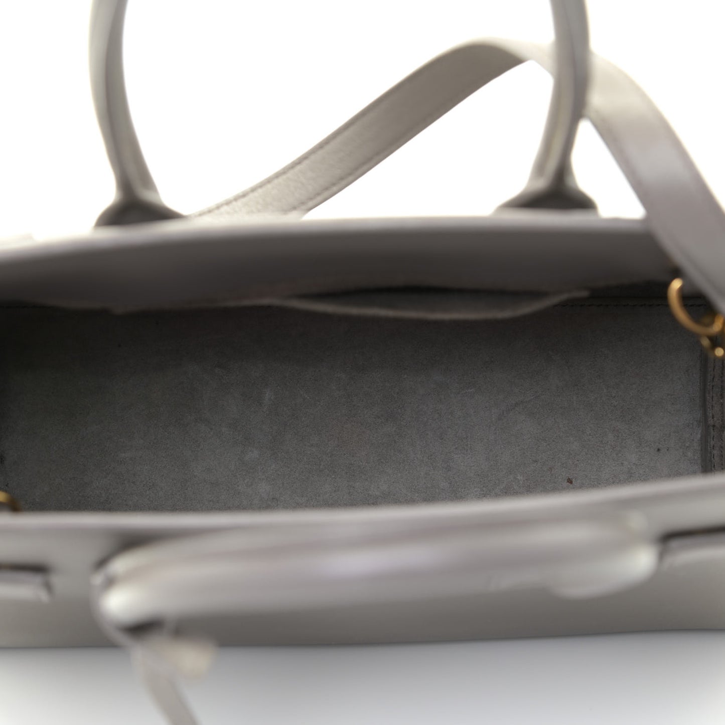 Calfskin Baby Sac de Jour Fog