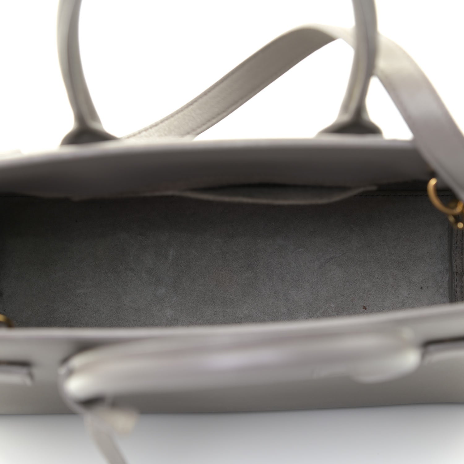 Saint Laurent Calfskin Baby Sac de Jour Fog 7 of 14