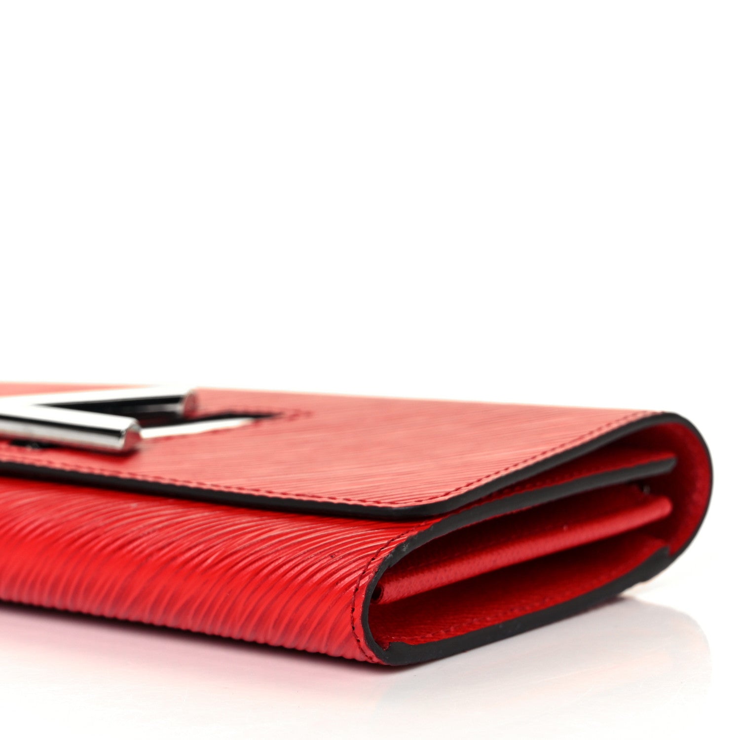 Louis Vuitton Epi Twist Wallet Coquelicot 8 of 9
