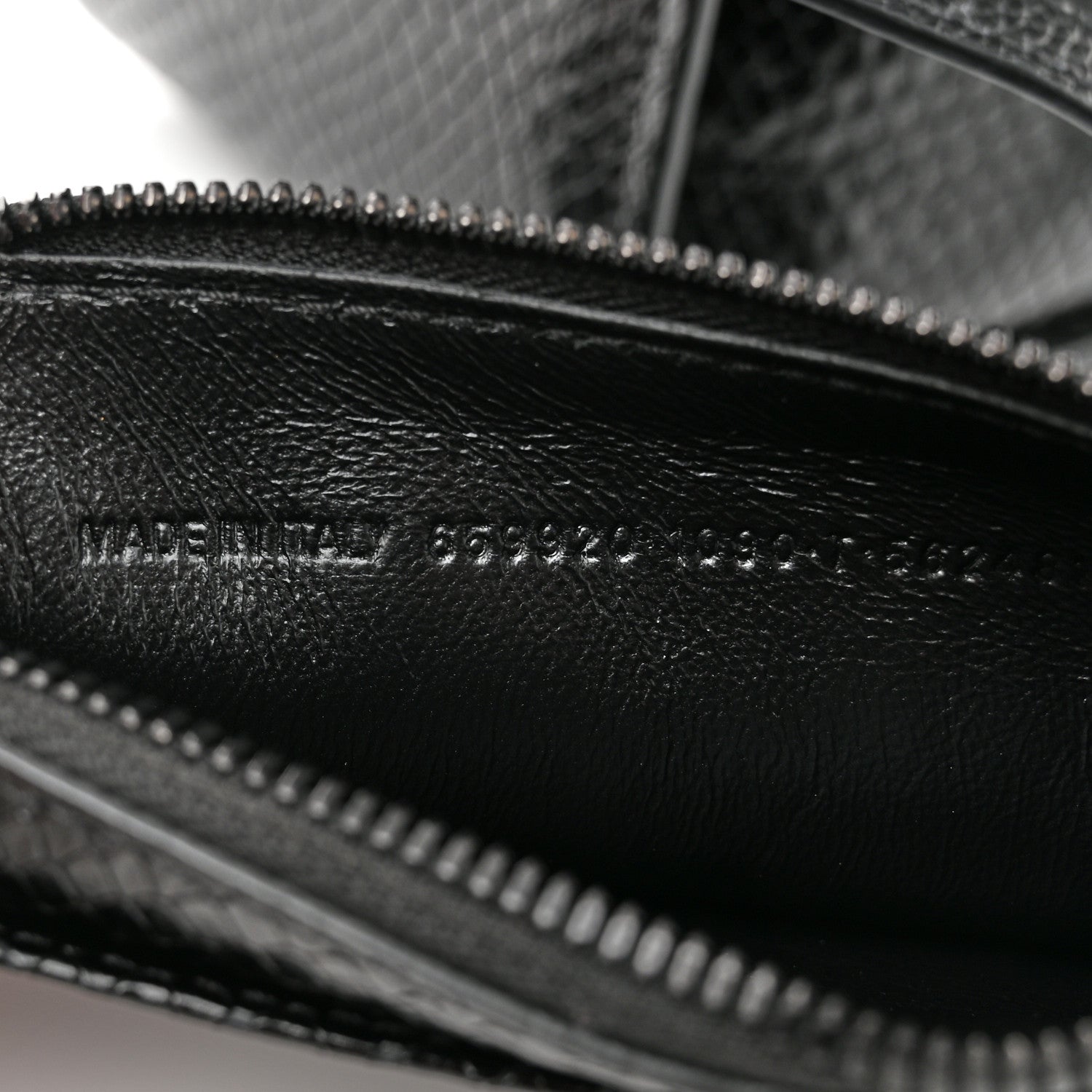 Balenciaga Extra Supple Calfskin Snakeskin Embossed Calfskin Small Tool 2.0 North-South Tote Black 8 of 11