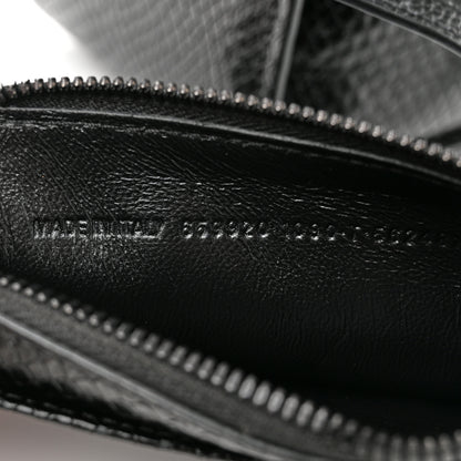Balenciaga Extra Supple Calfskin Snakeskin Embossed Calfskin Small Tool 2.0 North-South Tote Black 8 of 11