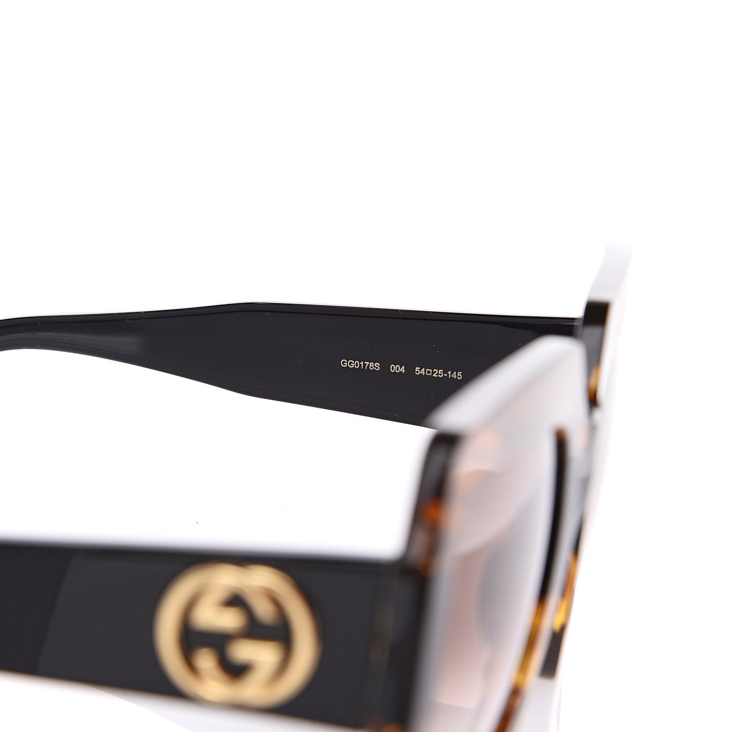 Square Frame GG0178S Sunglasses Havana