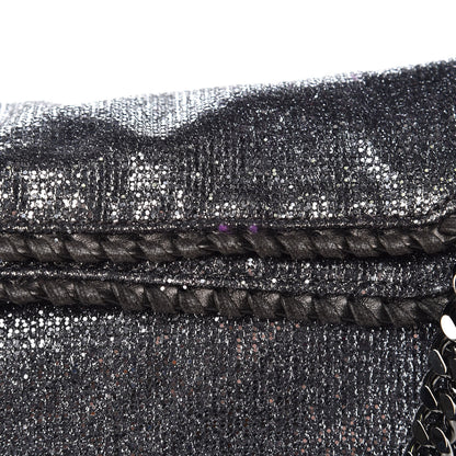 Stella McCartney Metallic Glitter Small Falabella Tote Silver 12 of 12