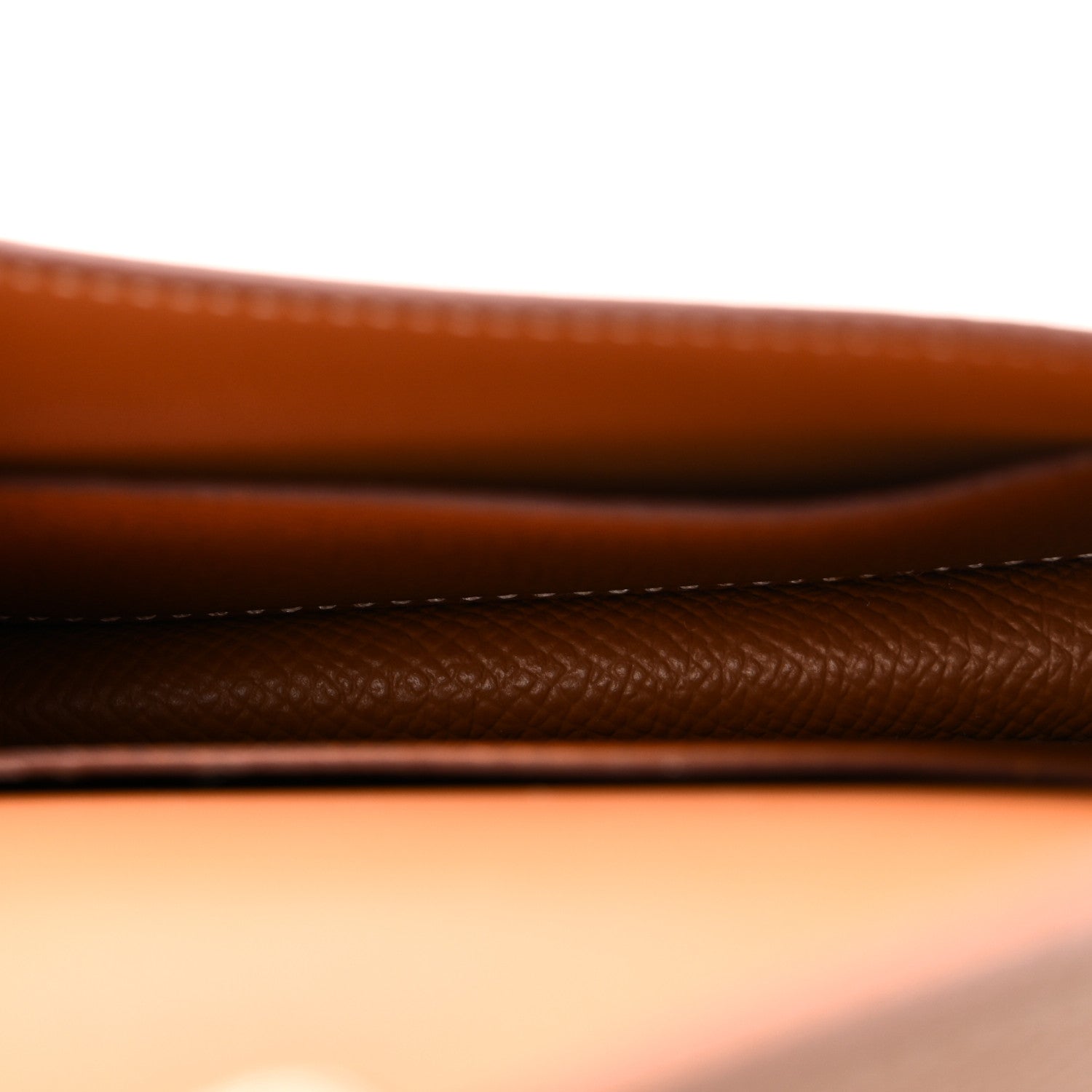 Hermes Epsom Constance Slim Wallet Gold 6 of 10
