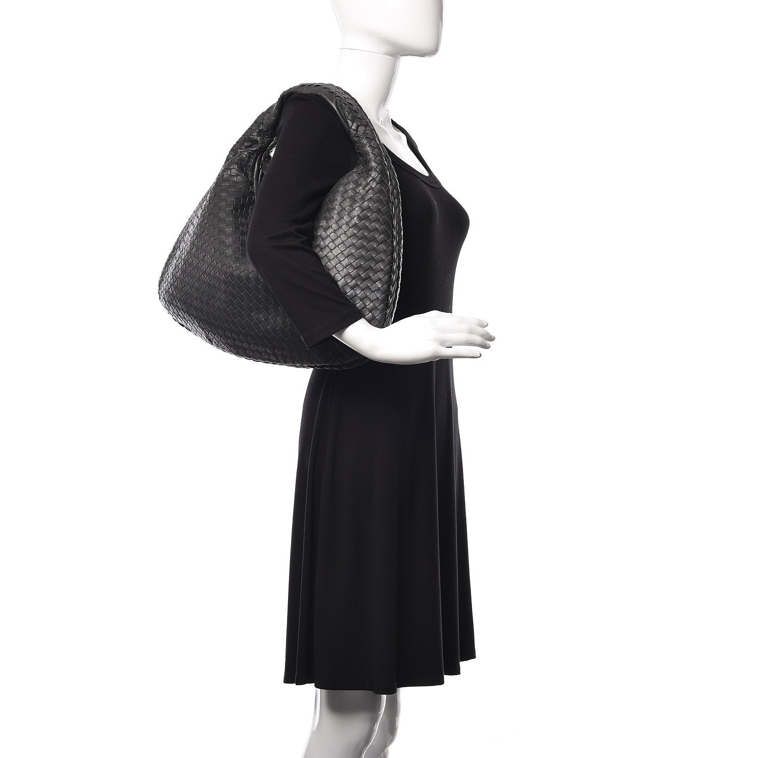Bottega Veneta Nappa Intrecciato Large Veneta Hobo Ardoise 2 of 9