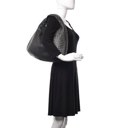 Bottega Veneta Nappa Intrecciato Large Veneta Hobo Ardoise 2 of 9