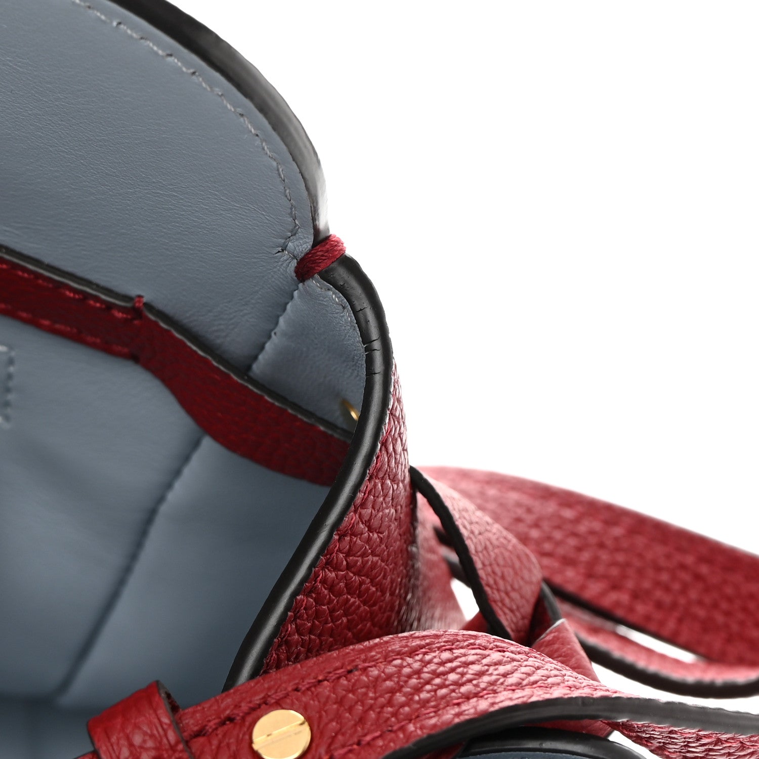 Louis Vuitton Veau Nuage Milla PM Carmine Red 11 of 14