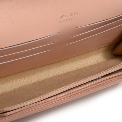 Jimmy Choo Patent Riane Clutch Blush 5 of 7