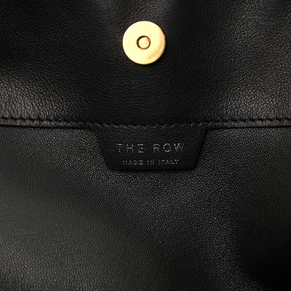 The Row Polished Saddle Calfskin Alexia Bag Black 7 of 11