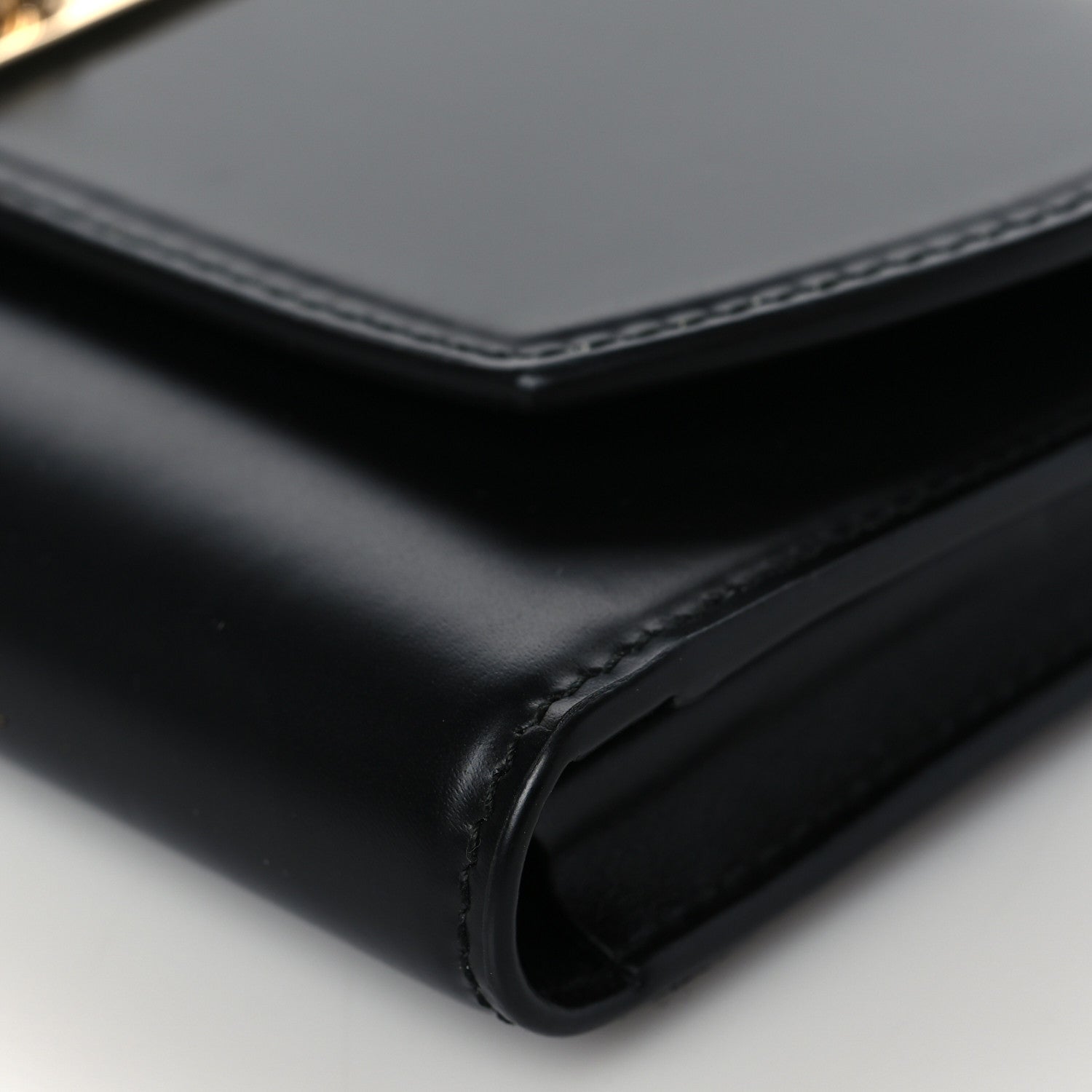 Salvatore Ferragamo Smooth Calfskin Boxyz Mini Crossbody Belt Bag Black 10 of 11