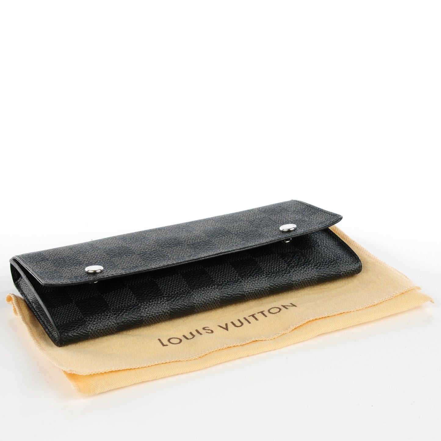 Damier Graphite Portefeuille Long Modulable Wallet