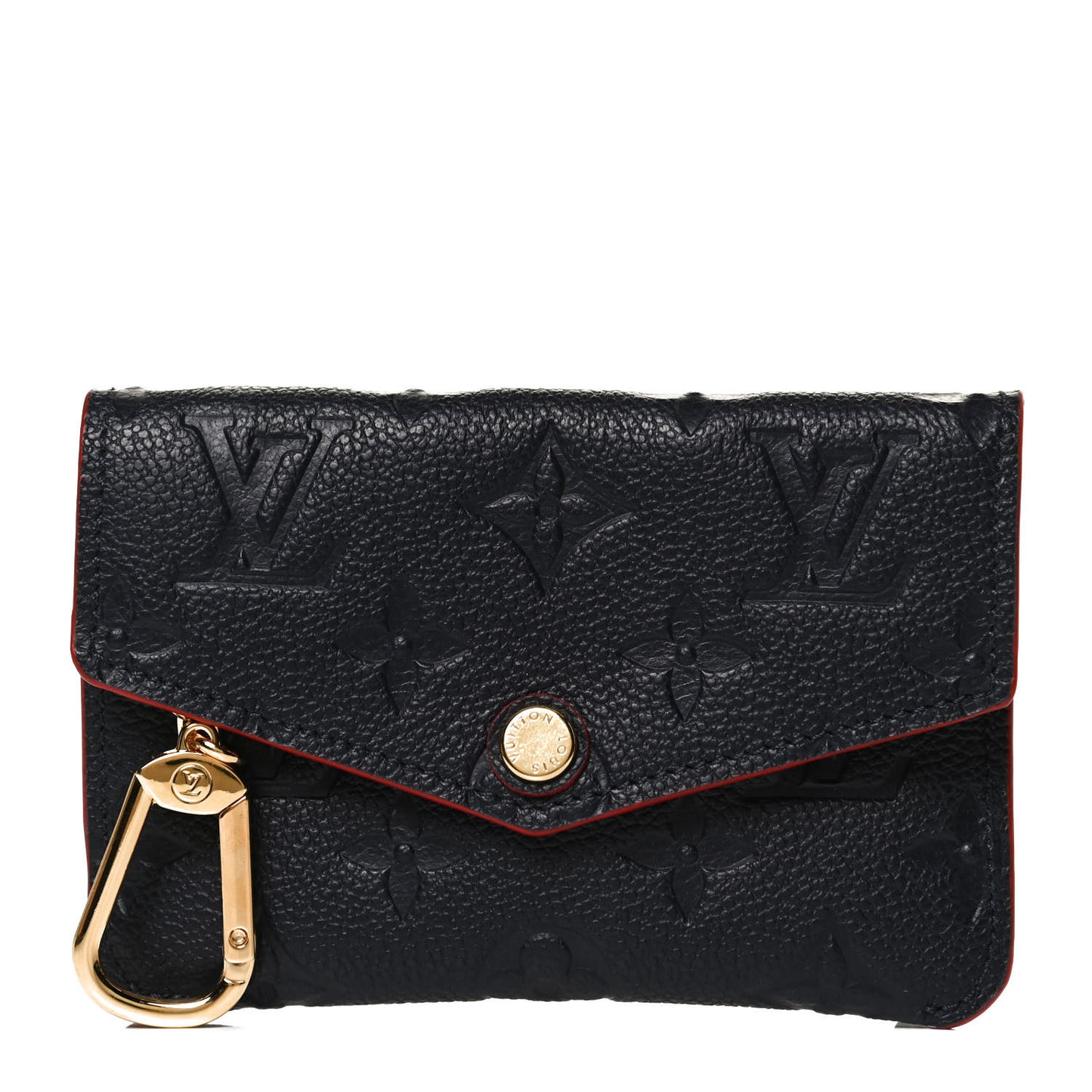 Empreinte Key Pouch Marine Rouge