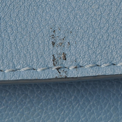 Louis Vuitton Calfskin Lockme MM Bleuet 9 of 19