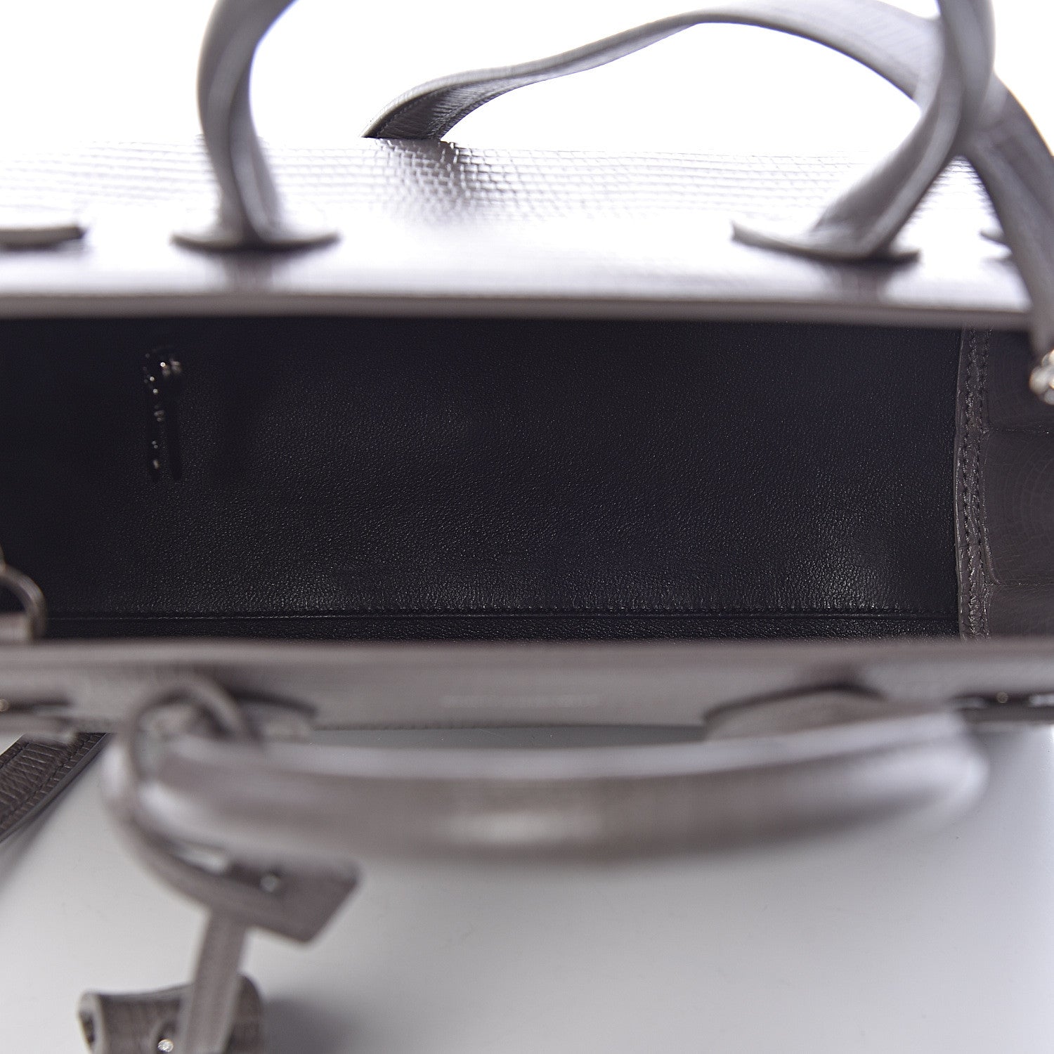 Saint Laurent Lizard Calfskin Embossed Baby Sac De Jour Fog 9 of 9
