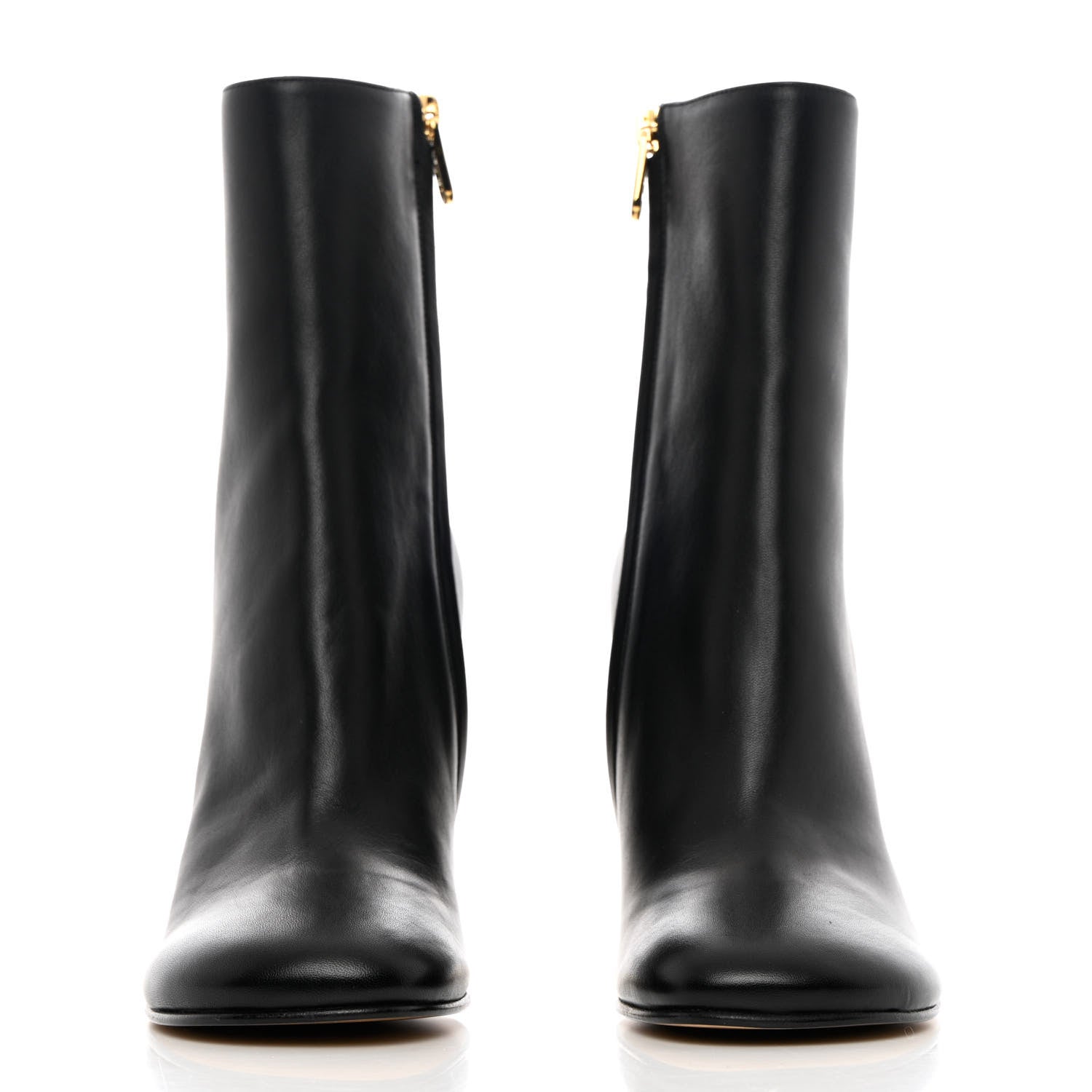 Fendi Nappa Fendi First 95mm Booties 37 Black 2 of 8