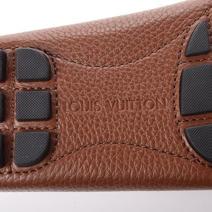 Louis Vuitton Calfskin Monte Carlo Moccasin Loafers 10.5 Cognac 6 of 7