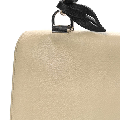 Louis Vuitton Soft Calfskin Lockme II Top Handle Vanille Black 10 of 14