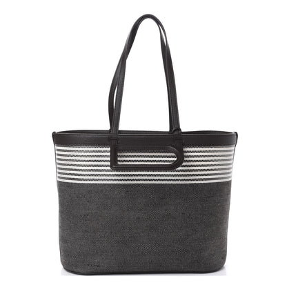Delvaux Canvas D to D Tote MM Brown 1 of 9