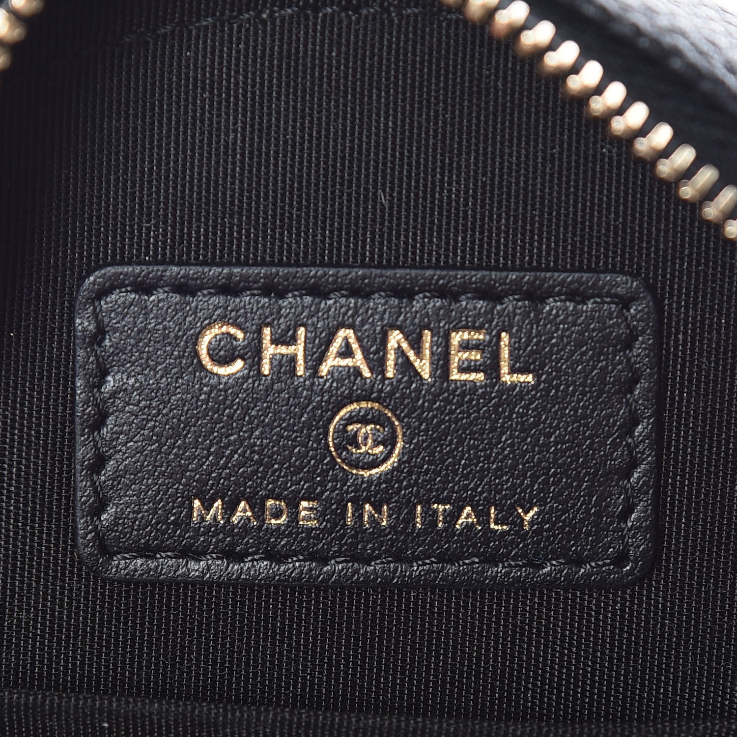 Chanel Caviar Quilted Round Filigree Crossbody Black 6 of 8