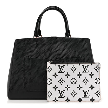 Louis Vuitton Epi Marelle Tote MM Black 3 of 12