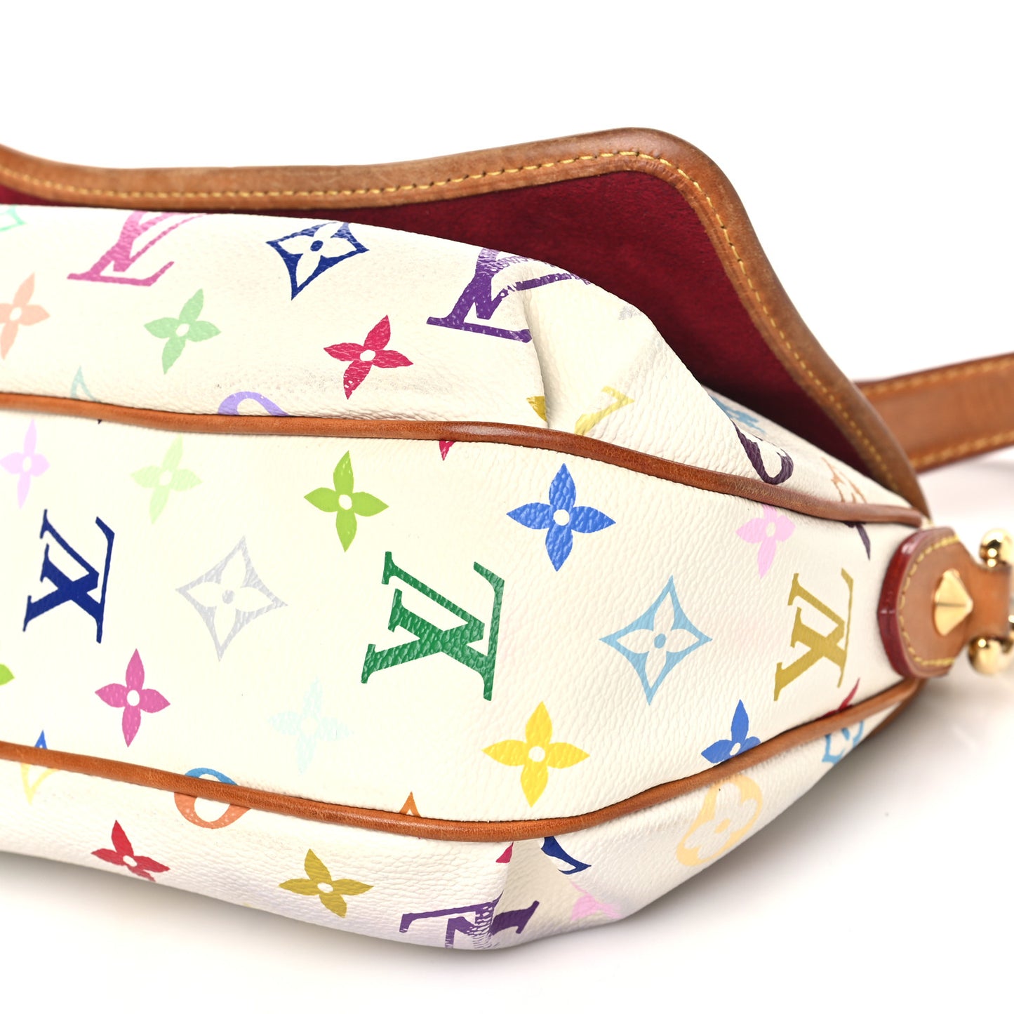 Monogram Multicolor Patti White