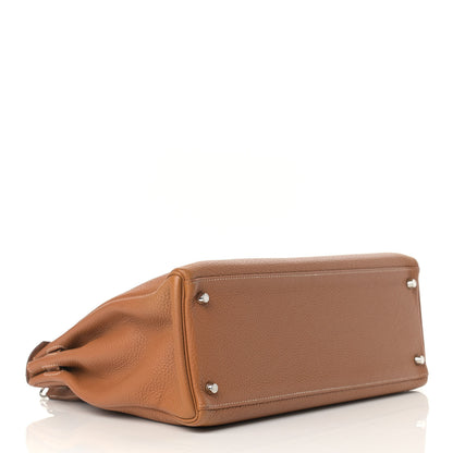 Hermes Togo Kelly Retourne 35 Gold 3 of 15