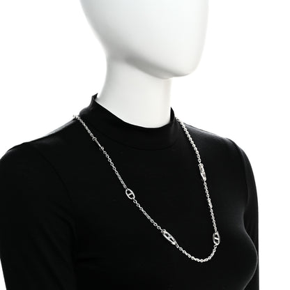 Hermes Sterling Silver Farandole Necklace 80 2 of 6