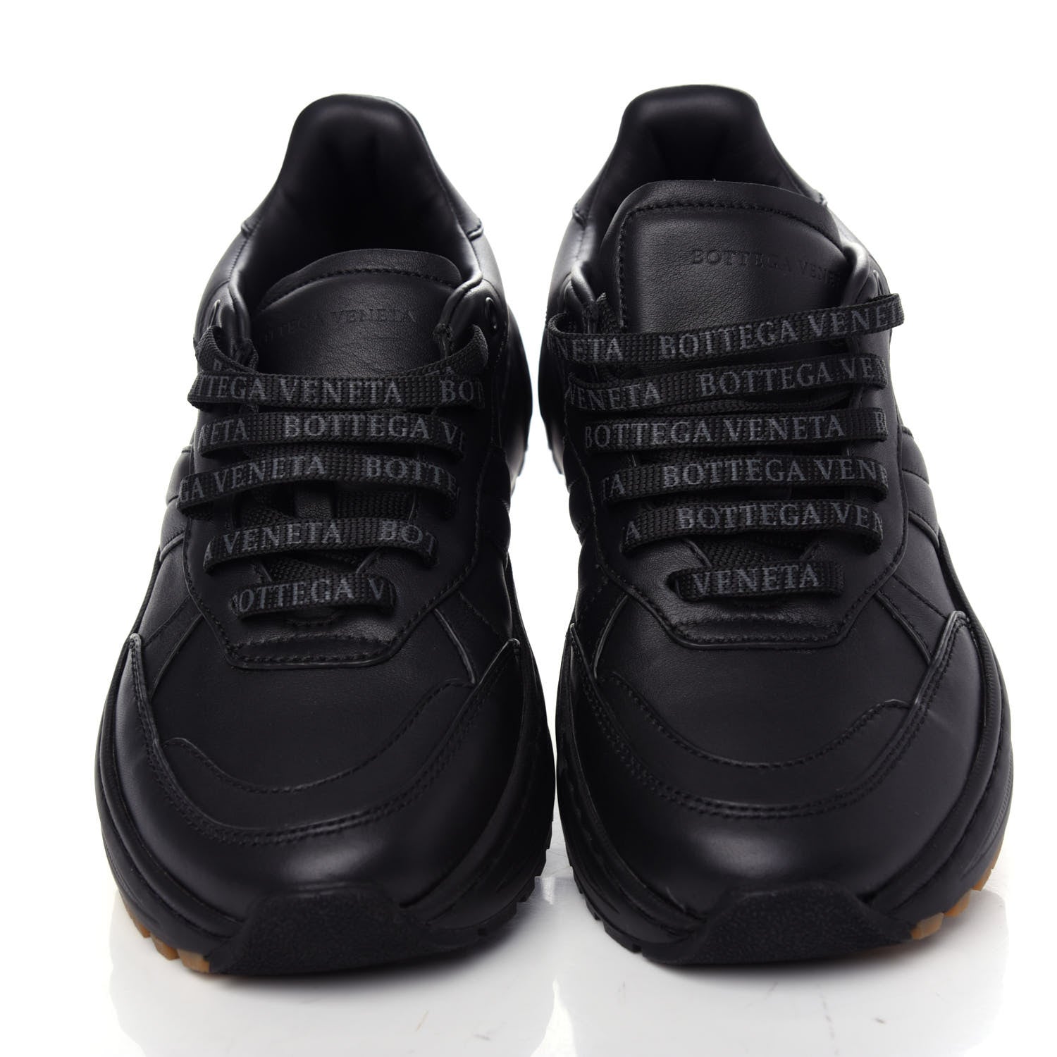 Bottega Veneta Calfskin Womens The Speedster Sneakers 37.5 Black 5 of 11