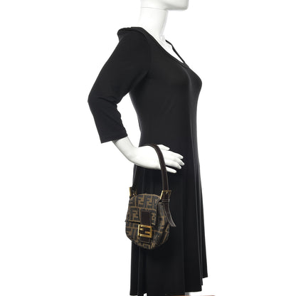 Fendi Zucca Mini Shoulder Bag Tobacco 2 of 9