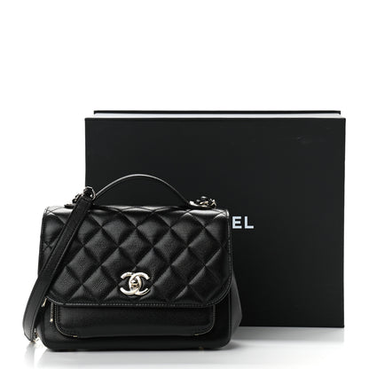 Chanel Caviar Quilted Medium Business Affinity Flap Black 12 of 12