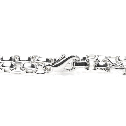 Tiffany Sterling Silver Round Chain Link Bracelet 5 of 8