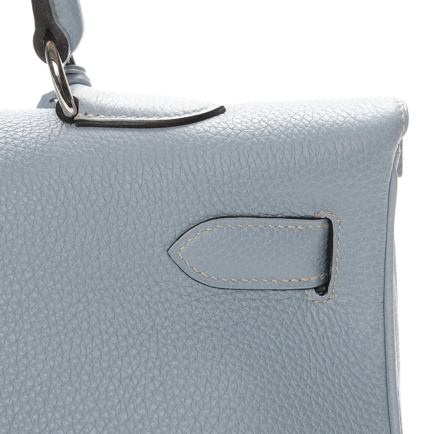 Togo Shoulder Kelly 40 Bleu Lin