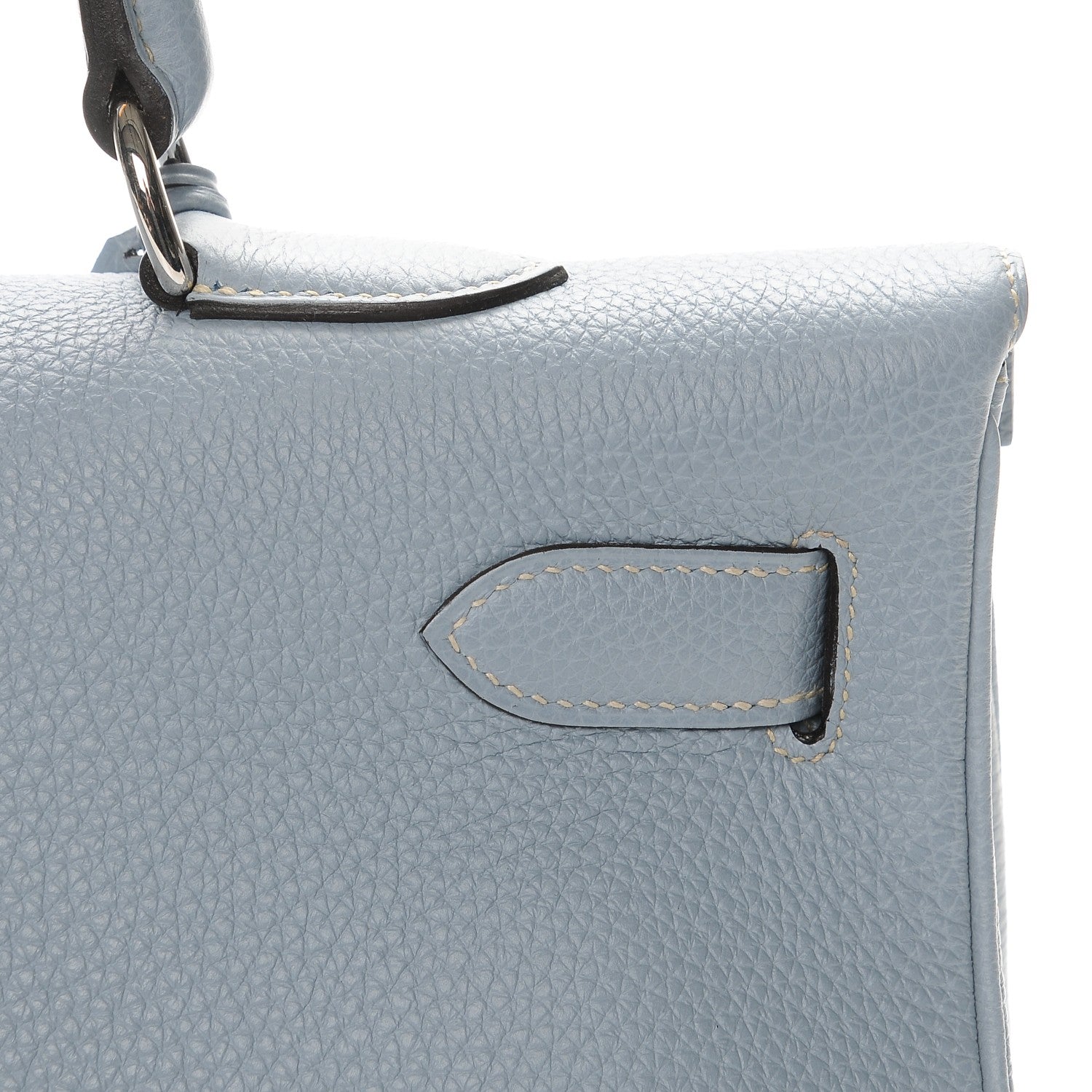 Hermes Togo Shoulder Kelly 40 Bleu Lin 8 of 23
