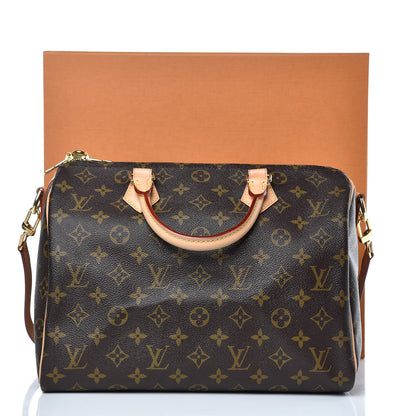 Louis Vuitton Monogram Speedy Bandouliere 30 11 of 11