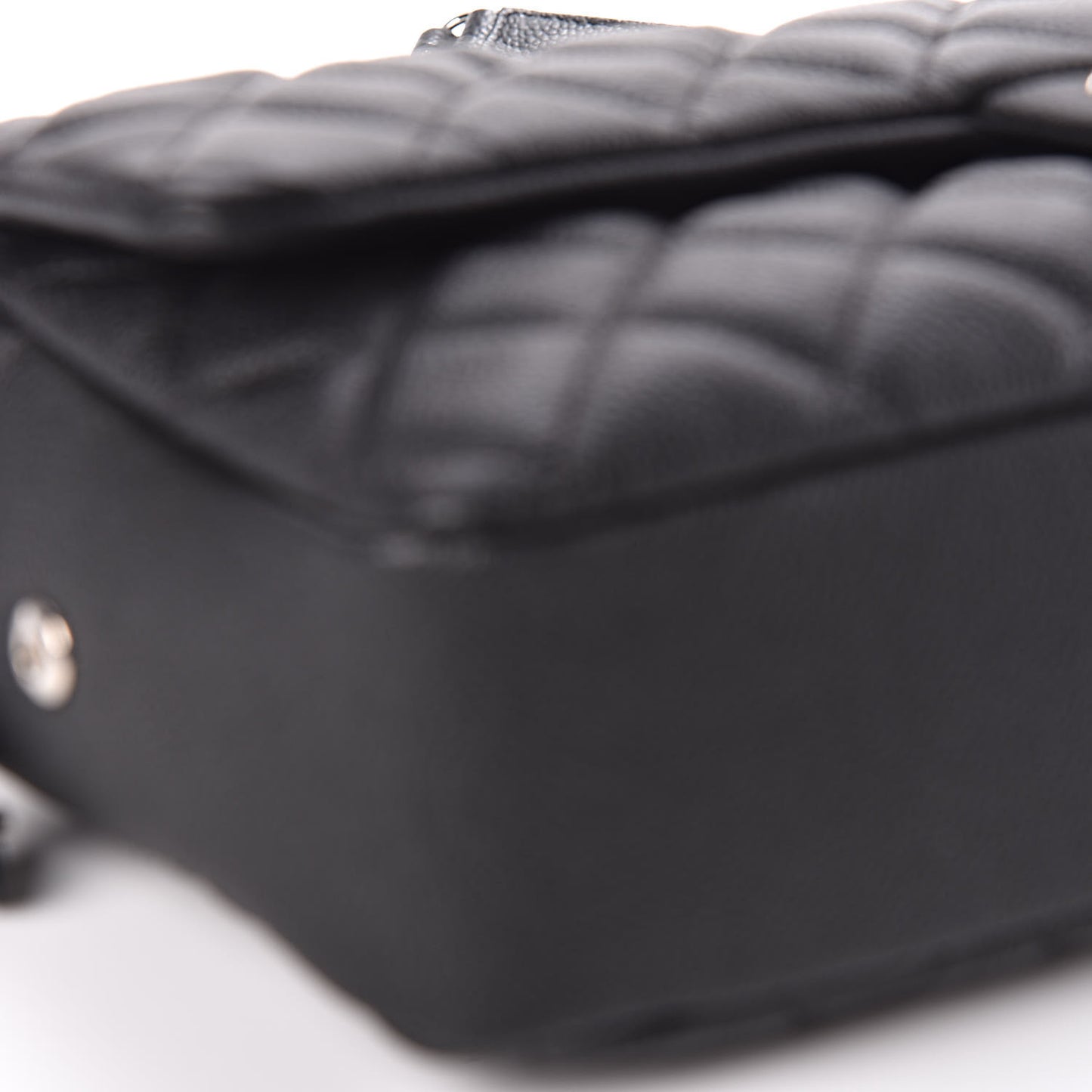 Caviar Quilted Jumbo Easy Flap Black