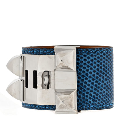 Hermes Lizard Collier De Chien CDC Bracelet S Mykonos 3 of 6