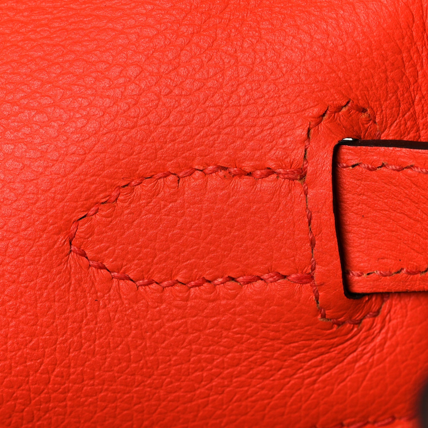 Hermes Evercolor Kelly Retourne 28 Orange Poppy 21 of 41