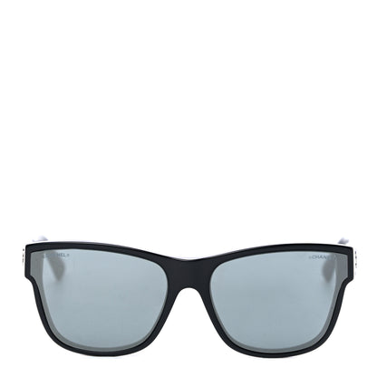 Chanel Acetate Butterfly CC Sunglasses 5386 Black 4 of 7