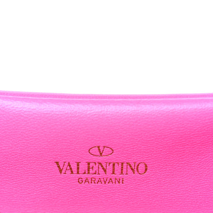 Valentino Garavani Nappa Tonal Monochrome Small One Stud Handbag Pink PP 6 of 9