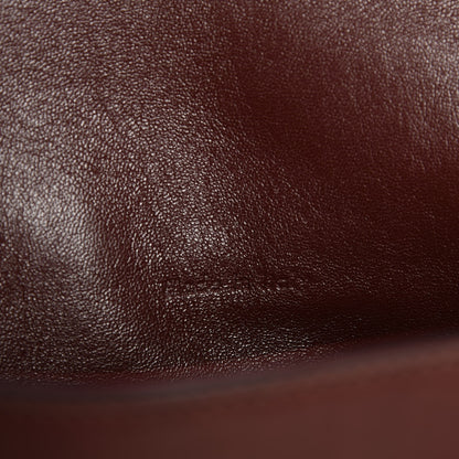 Celine Natural Calfskin Medium Trotteur Burgundy 6 of 7
