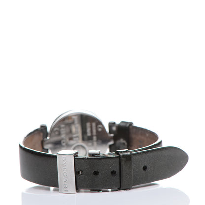 Bulgari Stainless Steel Calfskin Diamond Blue Mother of Pearl 22mm B.Zero1 Quartz Watch 4 of 6