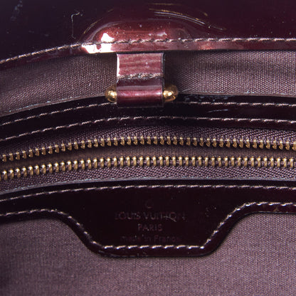 Louis Vuitton Vernis Wilshire PM Amarante 8 of 8