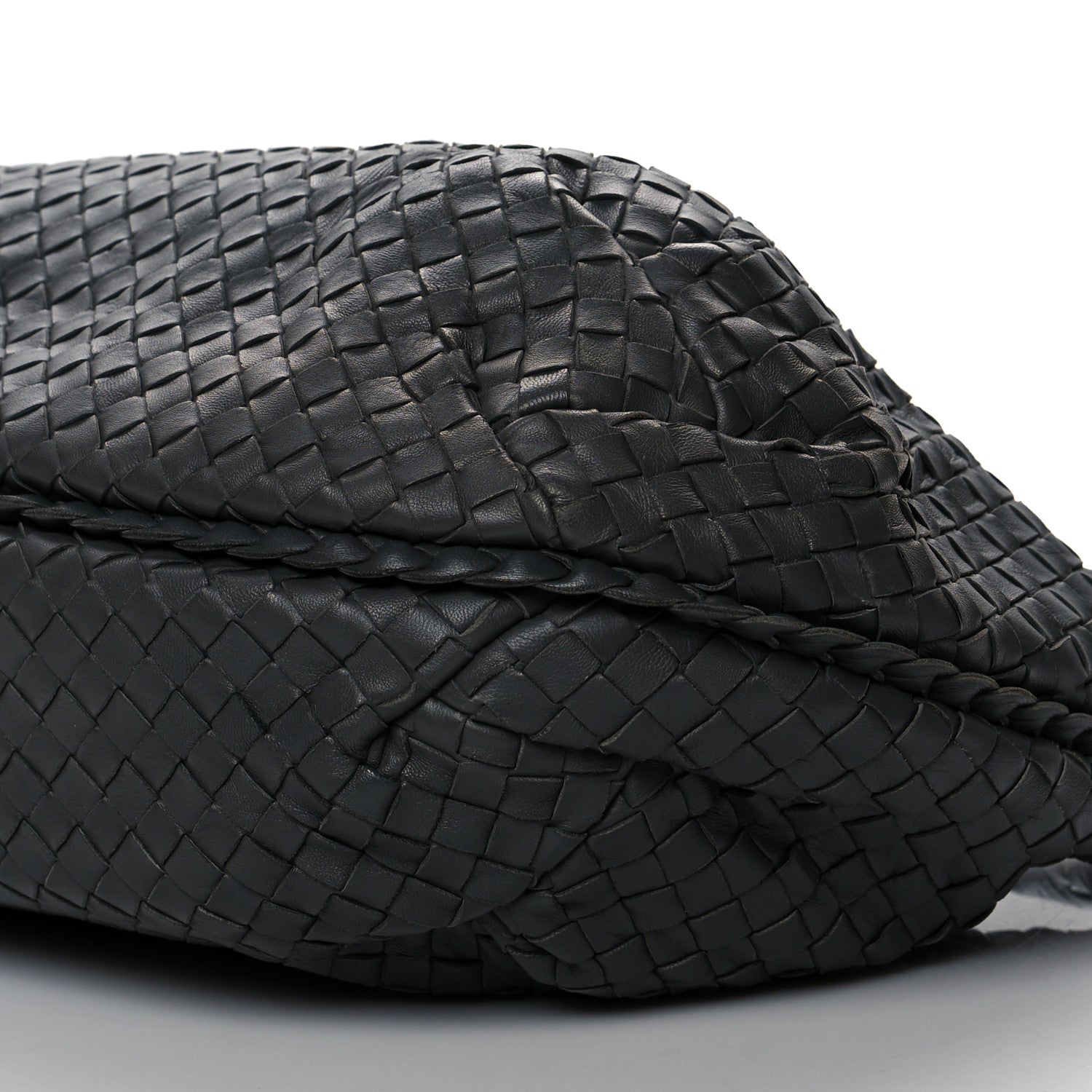 Bottega Veneta Nappa Intrecciato Medium Belly Veneta Hobo Grey 9 of 10