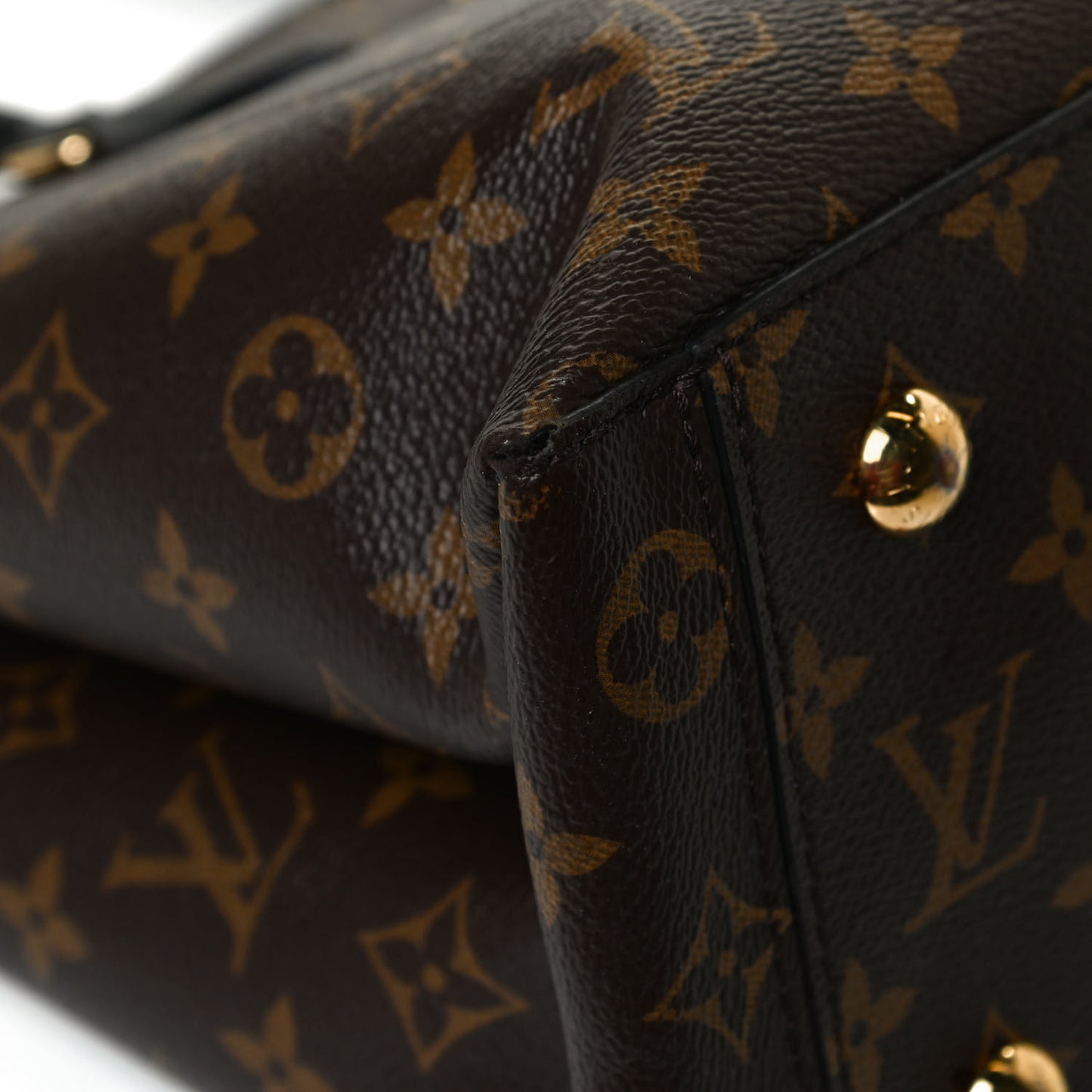 Monogram Flower Tote Black