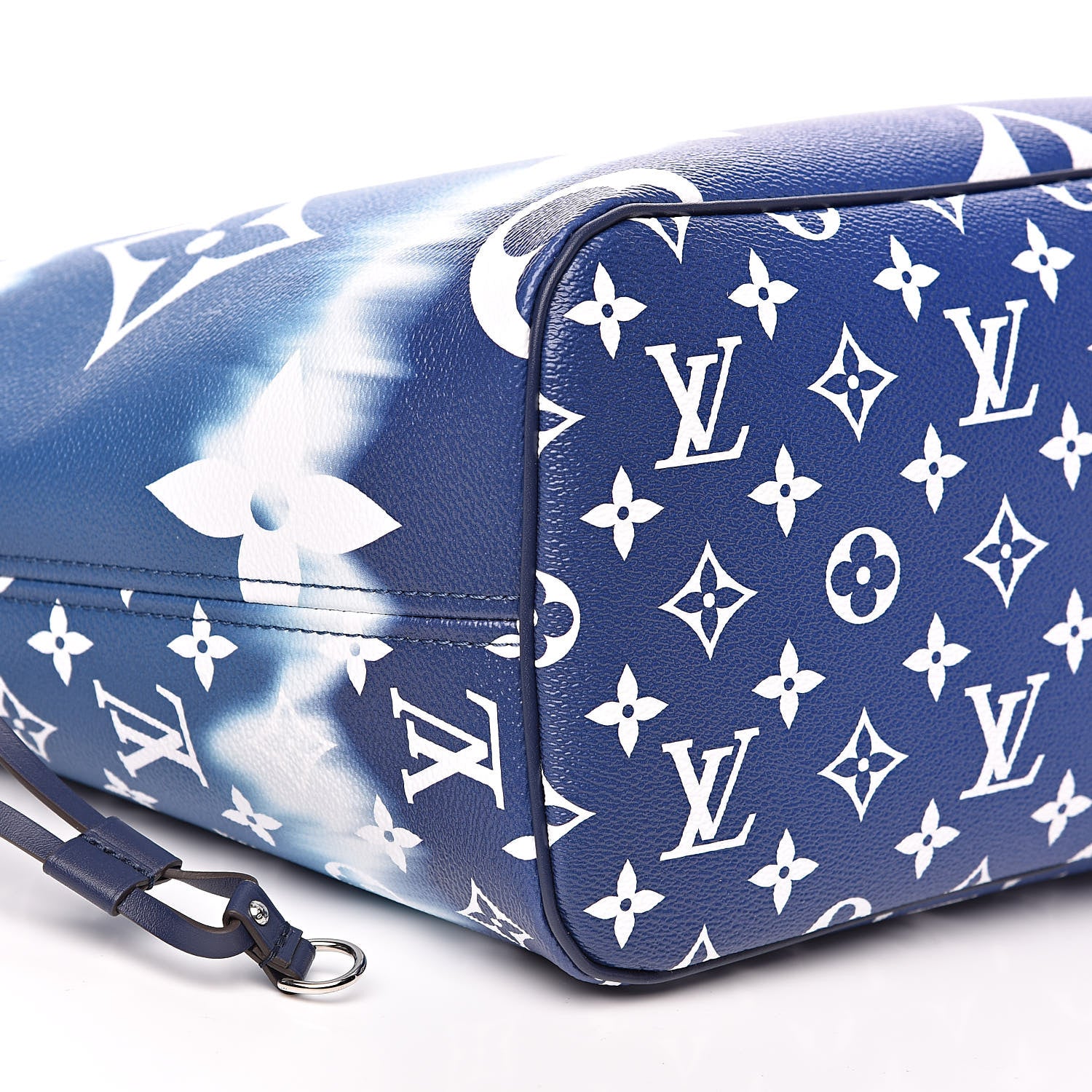 Louis Vuitton Monogram Escale Neverfull MM Blue 8 of 10